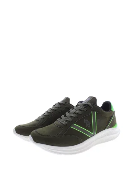 Sneakerși U.s. Polo Assn. cu autograf verde