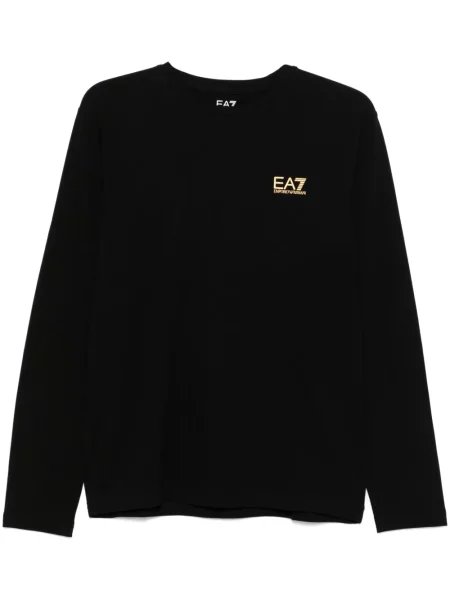 Tricou Ea7 Emporio Armani cu imagine negru