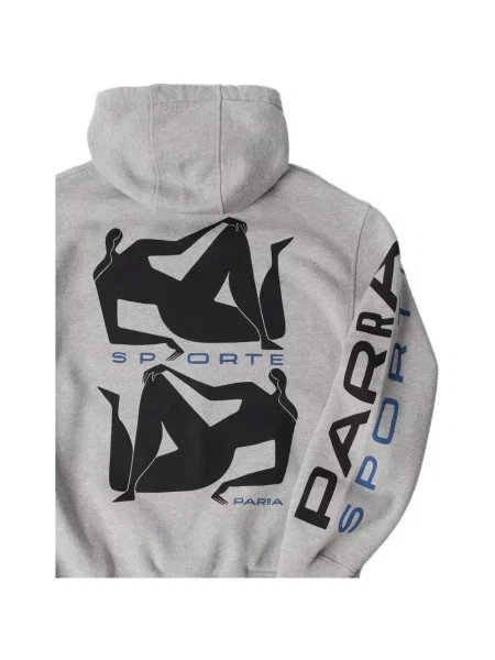 Hanorac cu glugă By Parra gri