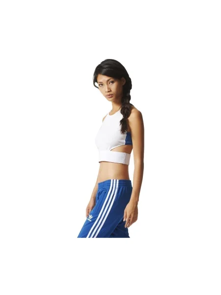Cropp polo Adidas alb