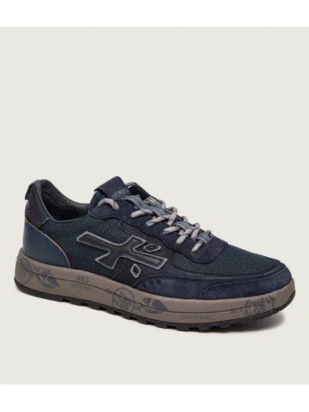 Sneakers Premiata Nous Var Bleumarin