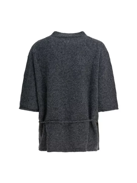 Sweter Umarmung wełniany szary