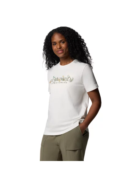 T-shirt sportowy z krótkim rękawem Boundless Beauty Logo SS Tee beżowa