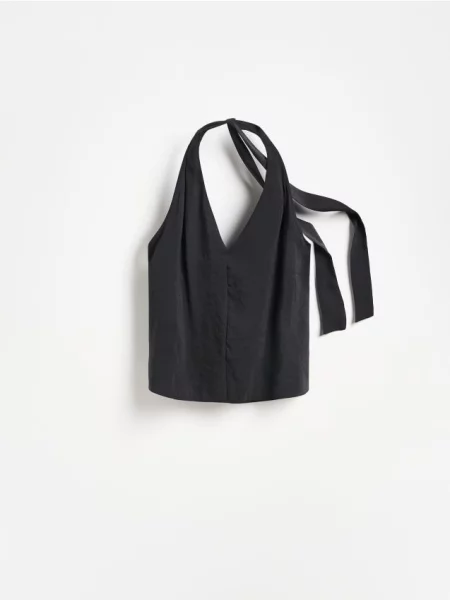 Reserved Top din modal gri-închis gri