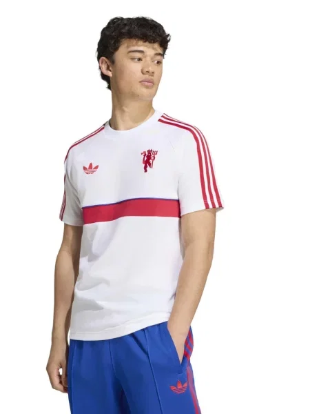 ADIDAS PERFORMANCE Funkčné tričko MUFC modrá / červená biela