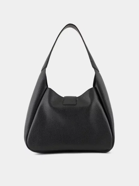 Кожаная сумка Emporio Armani черная