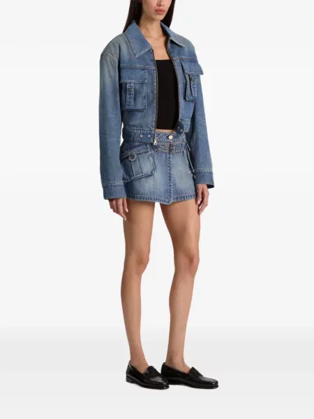 Fusta mini Alice + Olivia albastru