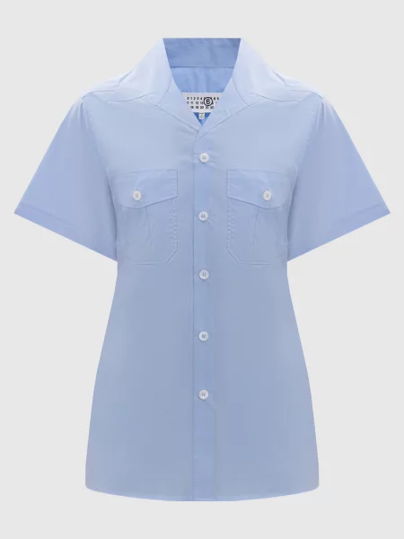 Сорочка Maison Margiela Mm6 блакитна