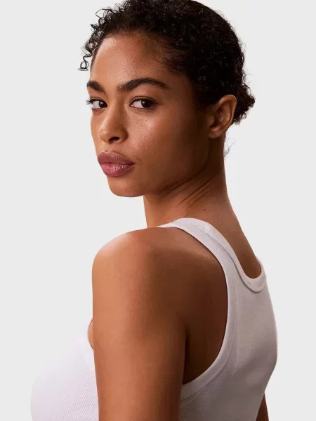 Майка Calvin Klein Jeans біла