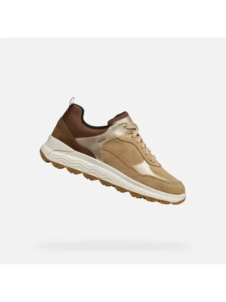 Sneakerși Geox maro