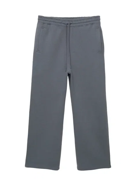 Pull&Bear Pantaloni fumuriu albastru