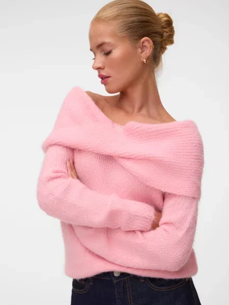 VERO MODA Pulover VMSORRINA' roz