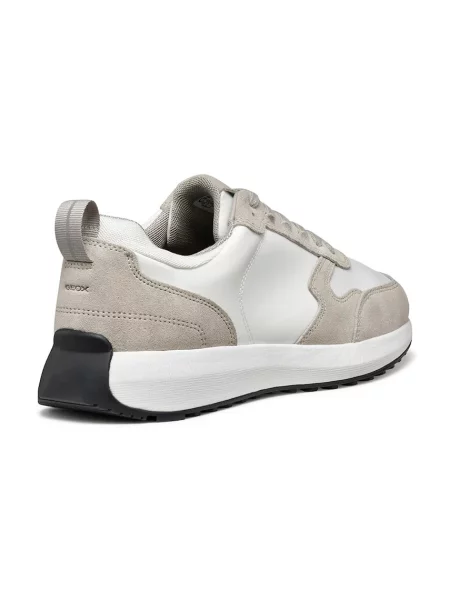 Sneakerși Geox alb