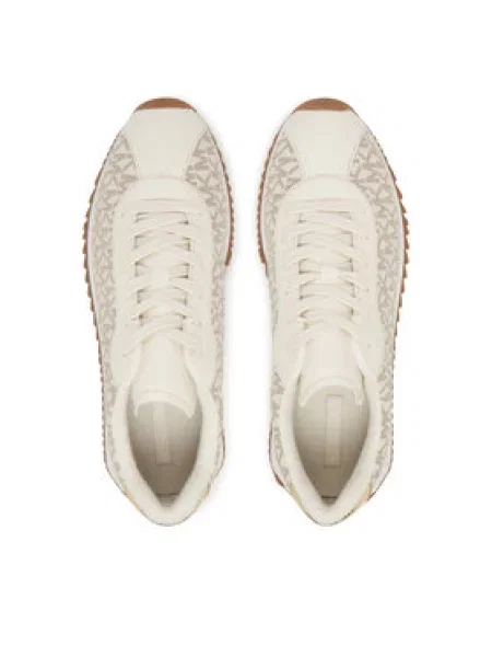 Laisvalaikio batai MICHAEL Michael Kors Rhodes Trainer Écru