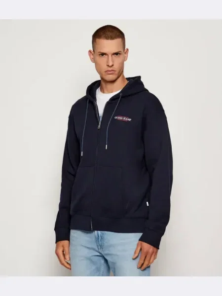 Geacă de blugi Guess Jeans alb