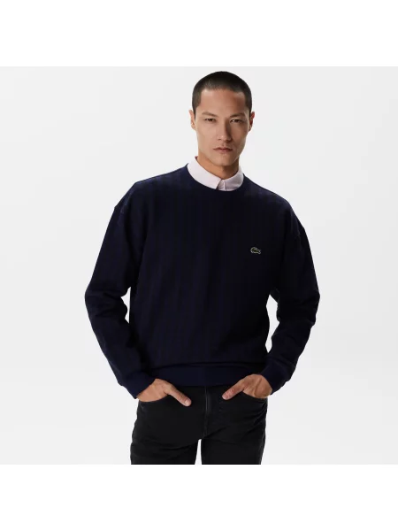 Lacoste Bluza Lacoste granatowa