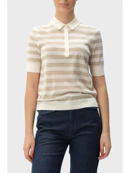 Поло Boss бежевое