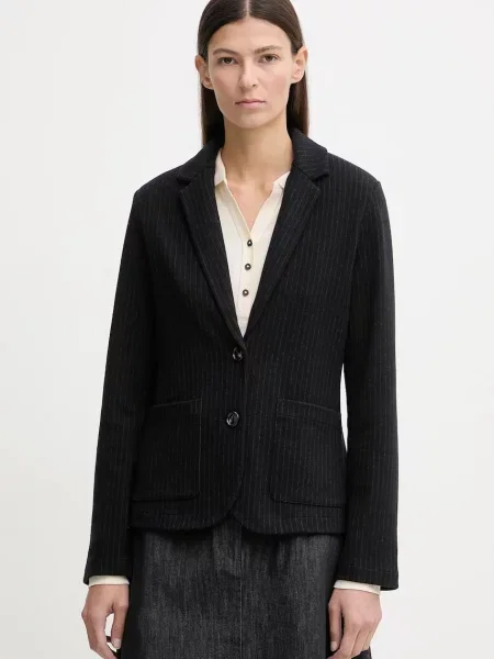 Marc O'Polo sacou bleumarin un singur rând de cu imprimeu