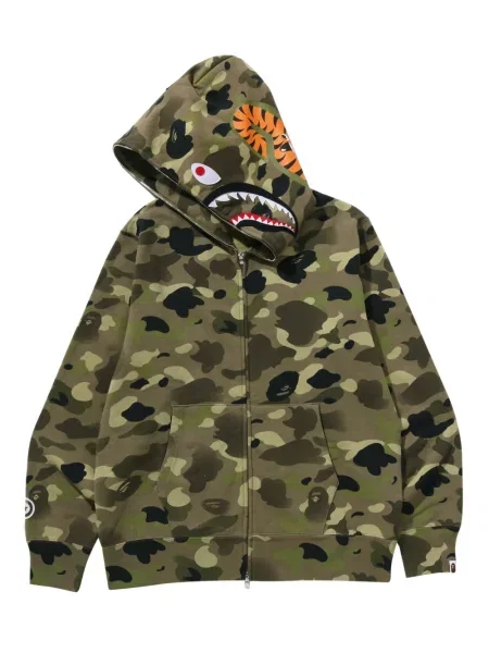 Mikina s kapucňou A Bathing Ape® zelená