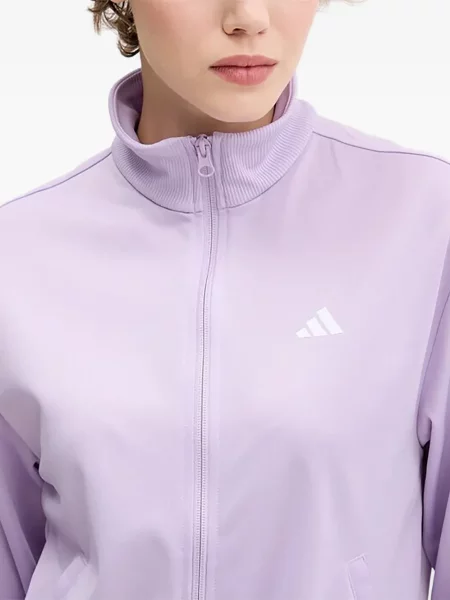 Ριγέ τρέξιμο σετ φόρμας Adidas με σχέδιο γκρι