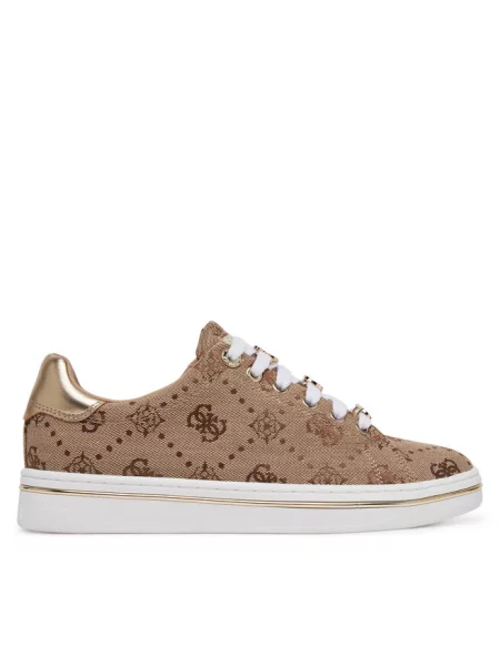 Sneakersy Guess beżowe