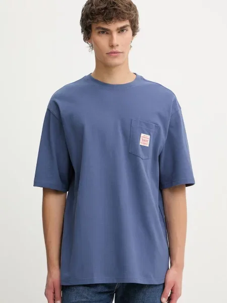Tričko Levi's SS TEE x WORKWEAR modré