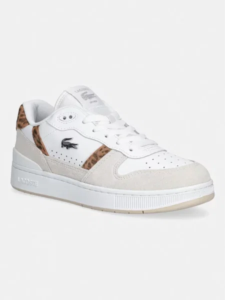 Lacoste T-CLIP SET 1 COU SFA sneakersy skórzane białe