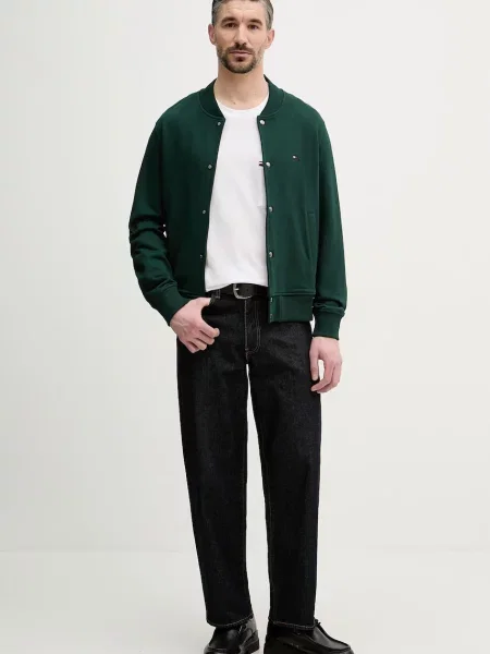 Tommy Hilfiger geacă bomber pentru bărbați din verde