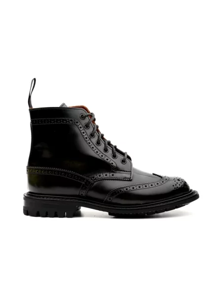 Botki Tricker's skórzane czarne
