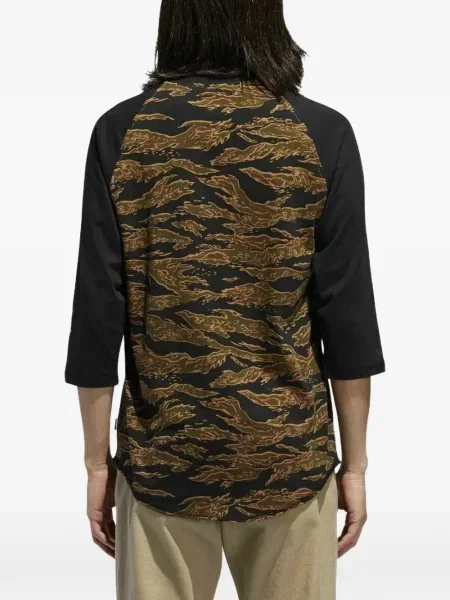 Велурен боди Adidas с принт на цветя розово