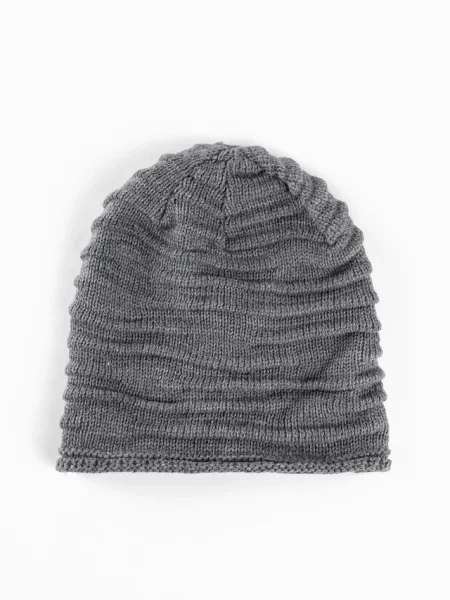 Czapka beanie szara