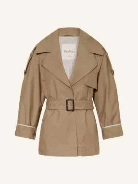 Max Mara The Cube Trenchová Bunda Clara béžová