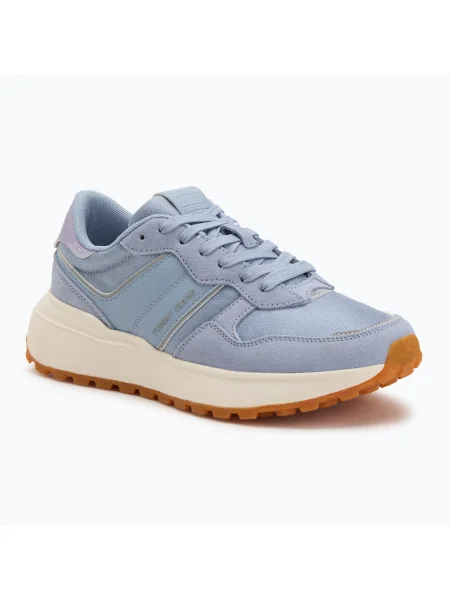 Sneakerși Tommy Jeans albastru