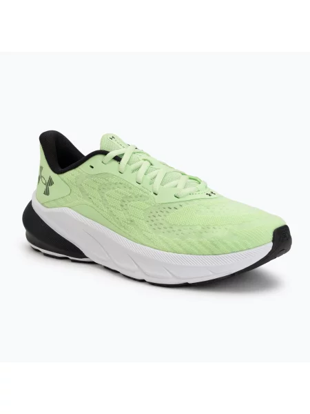 Încălțăminte de alergare pentru bărbați Under Armour Turbulance 3 lumos lime/black/black negru