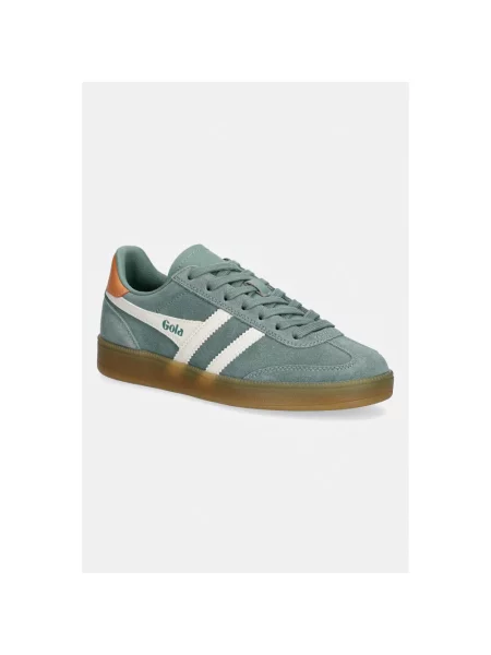 Sneakersy Gola skórzane zielone