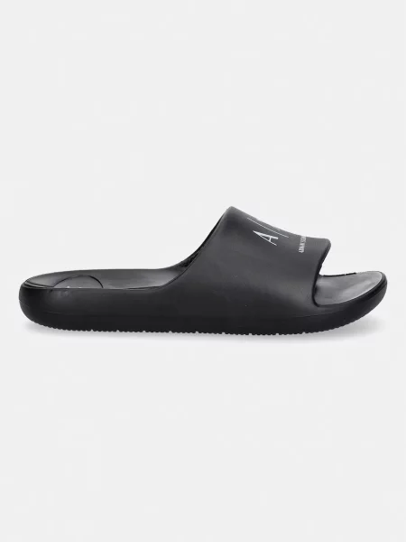 ARMANI EXCHANGE Saboți / alb negru
