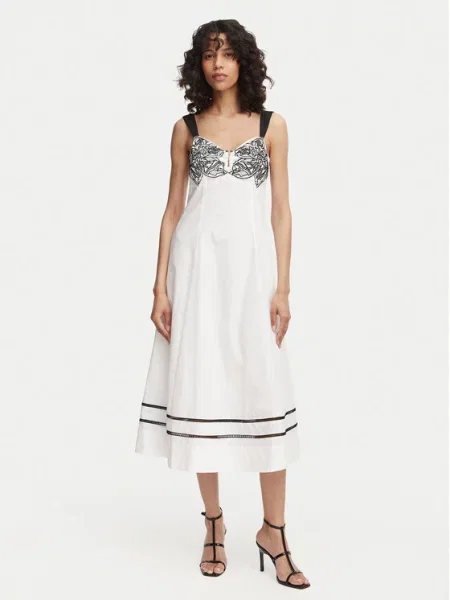 French Connection Rochie de vară Cambria alb