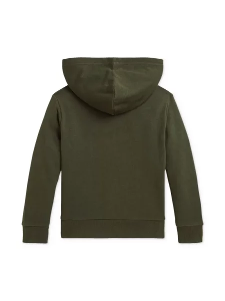 Bluza z kapturem dziecięca Polo Ralph Lauren zielona
