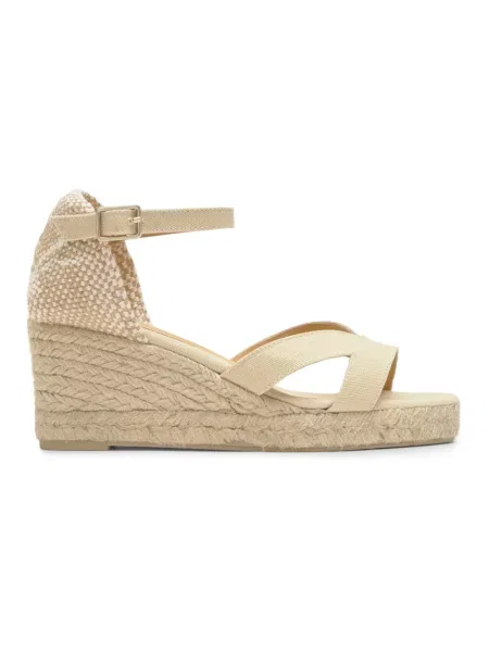 Espadryle Castañer beżowe