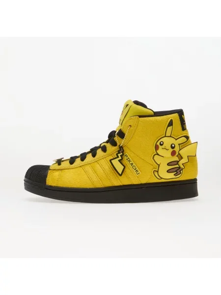 Sneakers adidas x Pokemon Superstar II Mid Pikachu Yellow/ Yellow/ Core Black EUR 39 negru