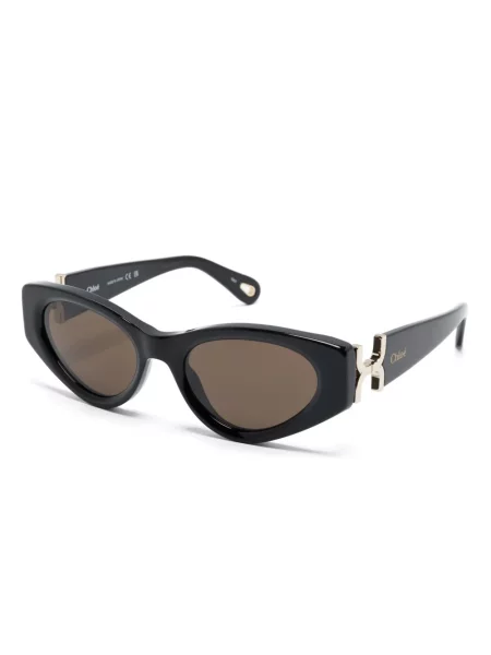 Saulės akiniai Chloé Eyewear juoda