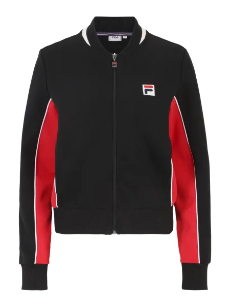 Dámska mikina FILA Settanta Track dblack/true red čierna