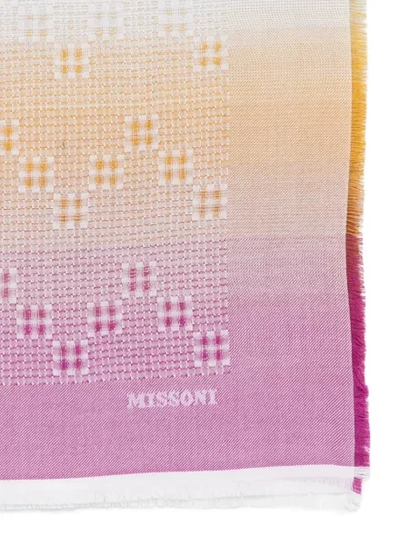 Fular Missoni roz