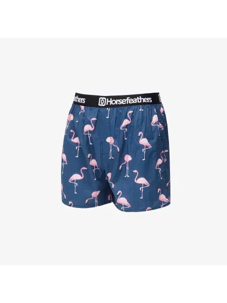 Pantaloni scurți Horsefeathers cu imagine albastru