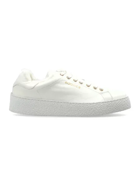 Sneakersy Bogner skórzane białe