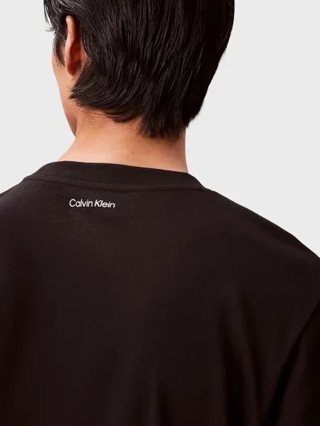 Графический футболка Calvin Klein Jeans черная