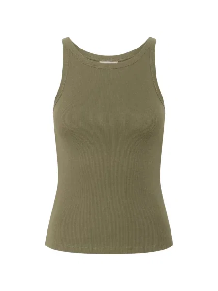 Top Gestuz tricotate verde