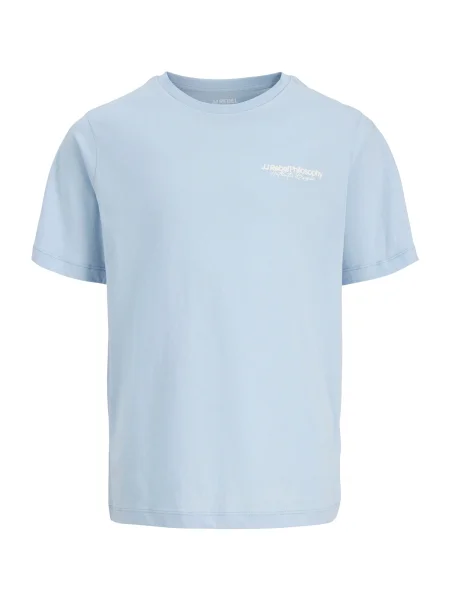 JJ Rebel Tricou JREBZACK albastru deschis alb