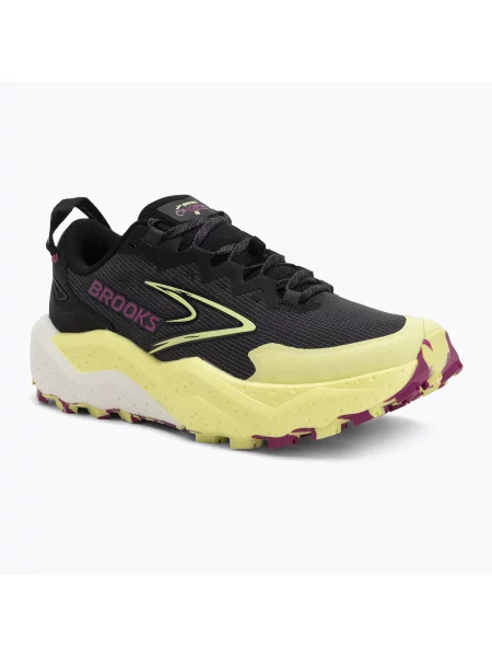 Кросівки для бігу Brooks Caldera 8 grey/black/lime чорні