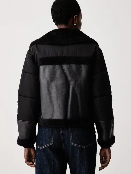 Кожаная куртка Dkny